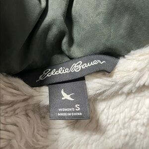 Eddie Bauer Women's Olive Teddy Jacket